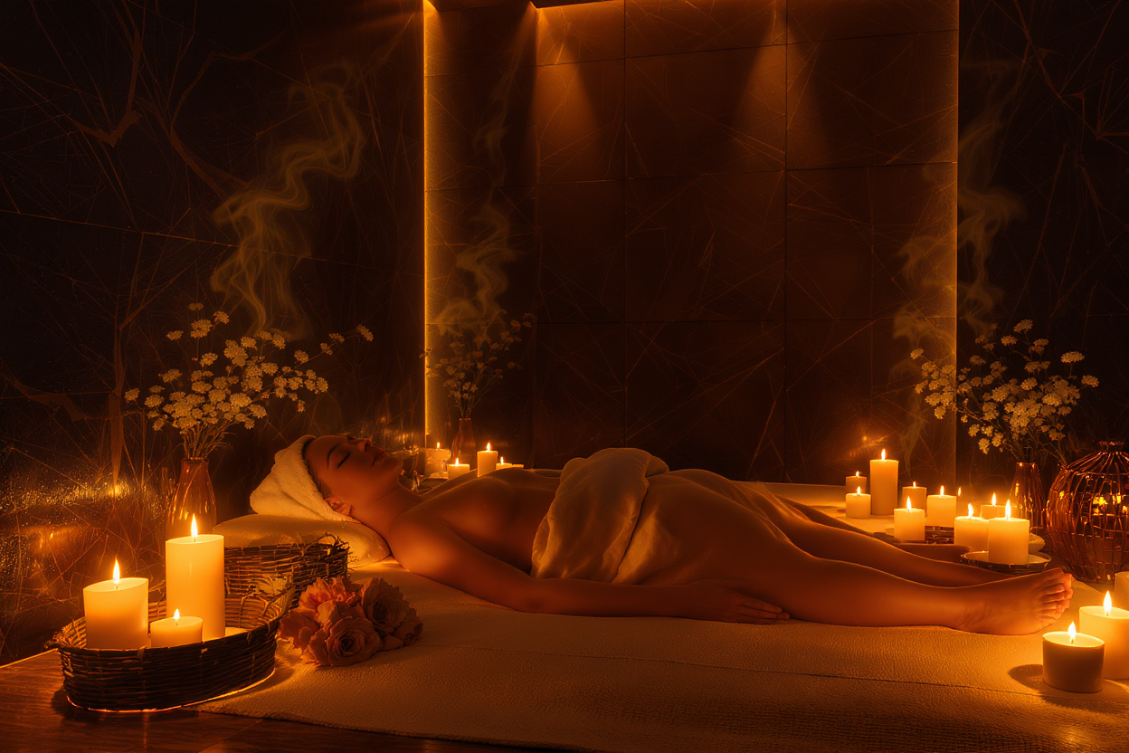 Masöz Evi 30 Premium spa atmosferi evde masaj